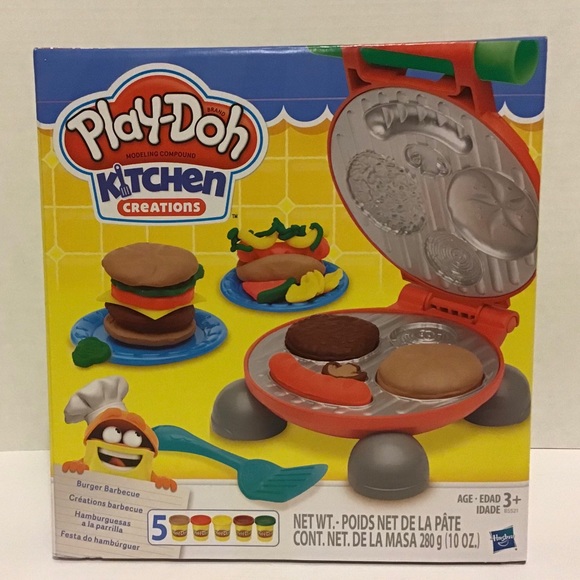 Play-Doh Other - Play-Doh: Kitchen Creations Burger Barbecue Set